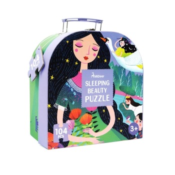 Puzzle cu cu povesti si printese Imaginarium Sleeping Beauty cu 104 piese Puzzle cu cu povesti si printese Imaginarium Sleeping Beauty cu 104 piese