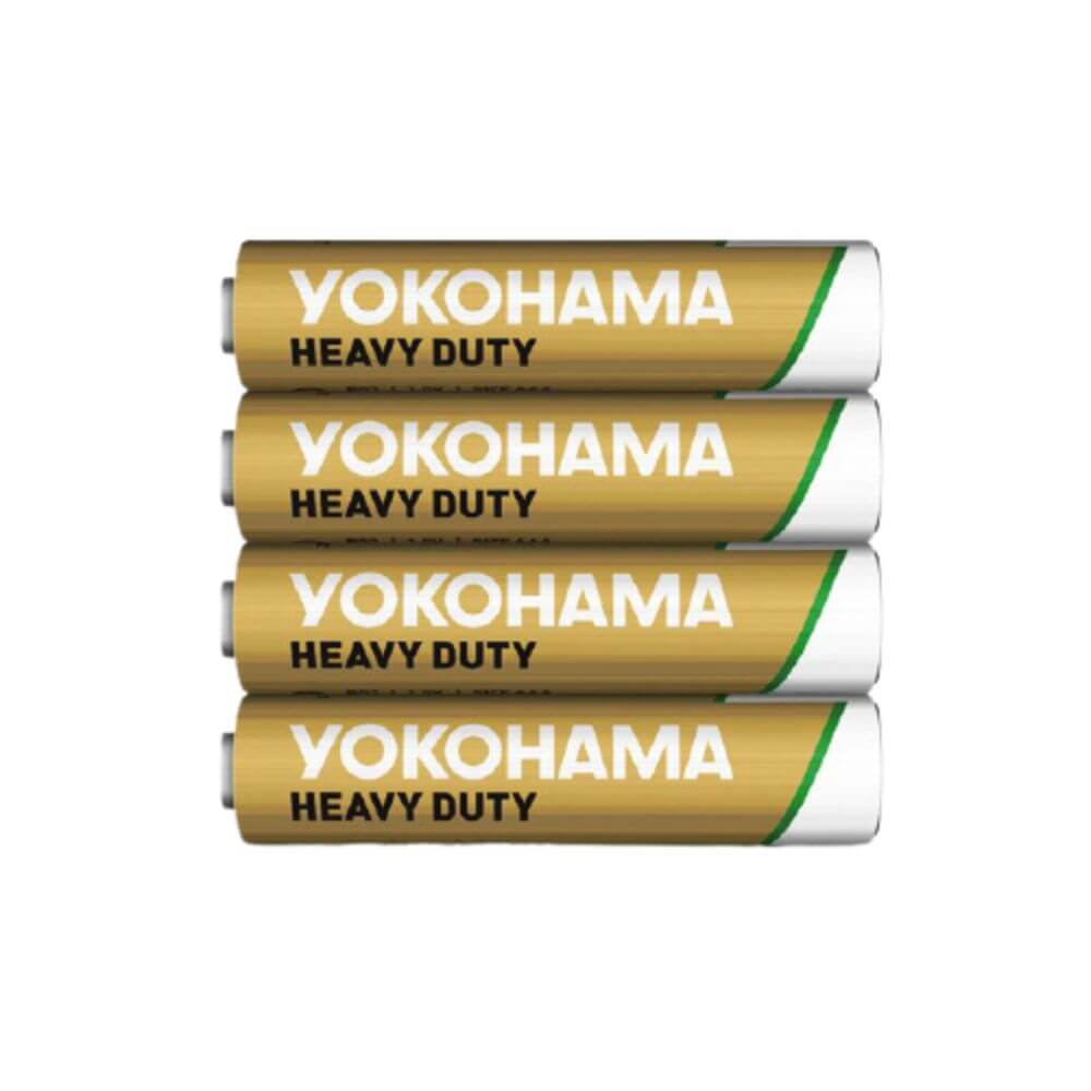 Set 4 Baterii Yokohama R03, AAA, Heavy Duty, Ambalate in Shrink