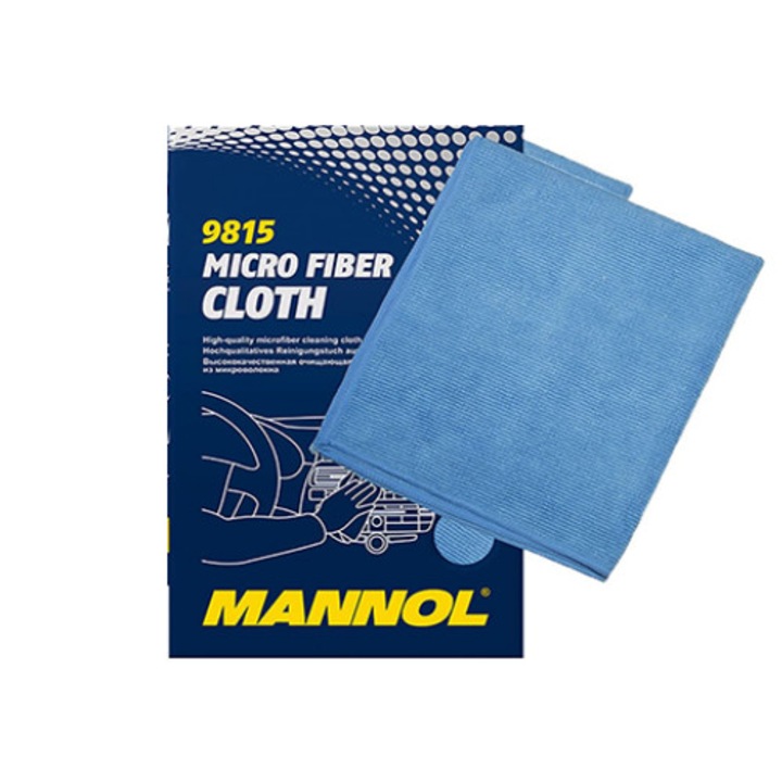 Laveta microfibra pentru suprafete interioare, Mannol
