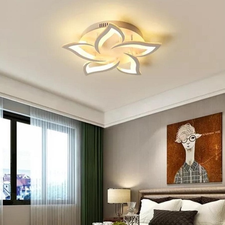 Plafoniera LED cu telecomanda Rivani 19302-5