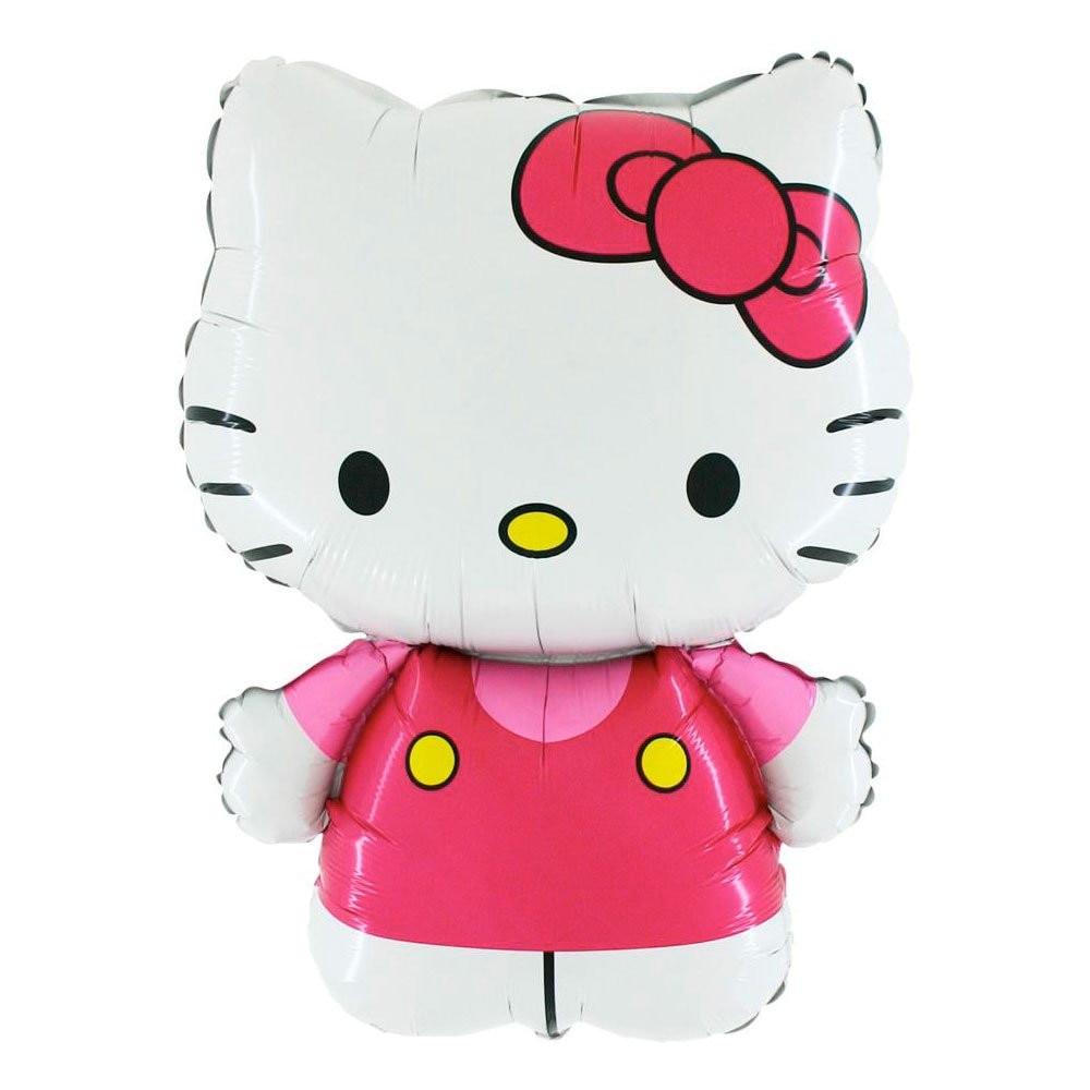 Balon folie supershape Hello Kitty roz 90 cm