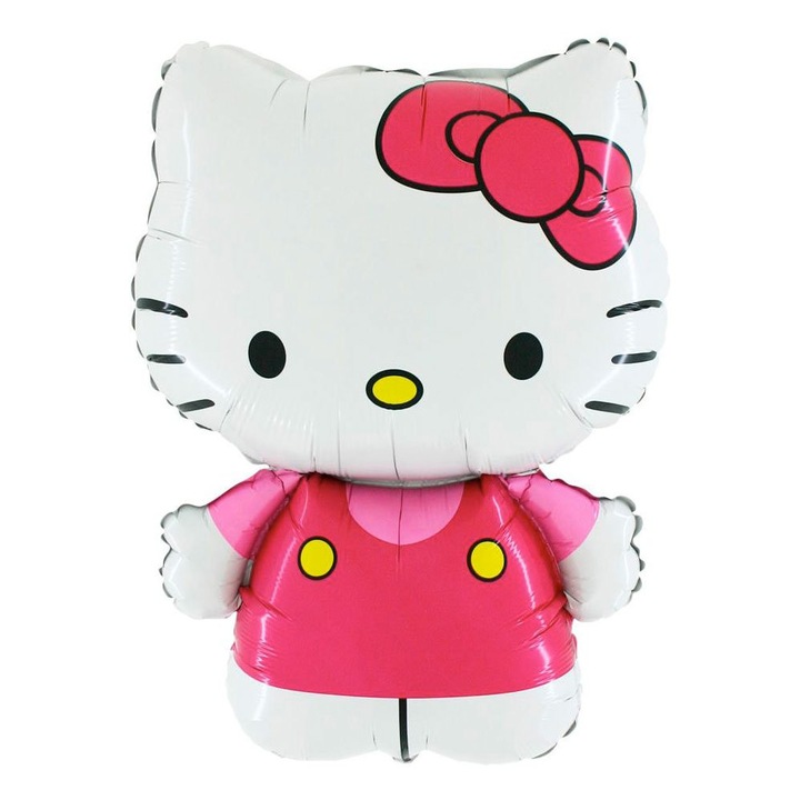Балон Hello Kitty Supershape, Фолиев, Розов, 90см