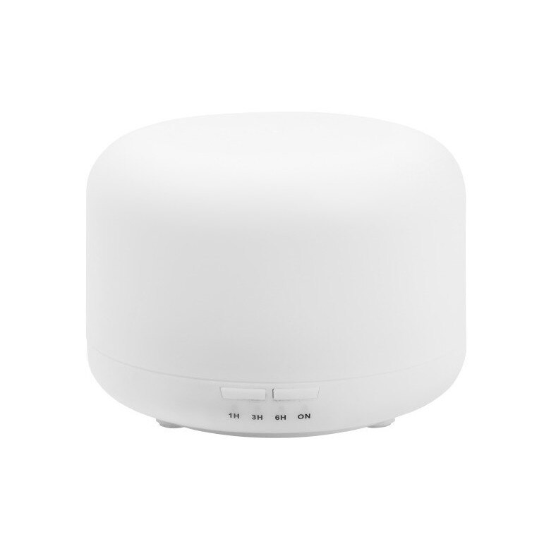 Umidificator GREATON® aromaterapie cu 7 lumini LED, capacitate 300 ml, alb