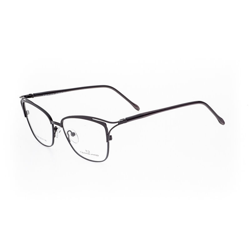 Rame ochelari, Terra Pro, dama, metal inoxidabil, negru, TD 2008 c4