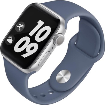 Curea silicon ZAFIT™, bratara pentru Apple Watch 6/5/4/3/2/1, Display 44 mm, Nike+, Sport, Albastru CS06 Curea silicon ZAFIT™, bratara pentru Apple Watch 6/5/4/3/2/1, Display 44 mm, Nike+, Sport, Albastru CS06