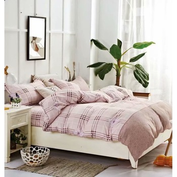 Lenjerie de pat dublu bumbac satinat, set 4 piese - LSM22 Lenjerie de pat dublu bumbac satinat, set 4 piese - LSM22