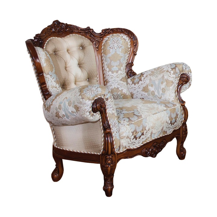 Fotoliu Cleopatra, Simex, nuc, 99x80x99 cm