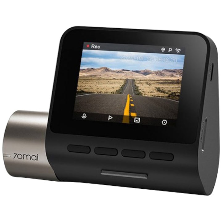 Camera auto DVR 70mai A500S Dash Cam Pro Plus 2.7K 1944p, IPS 2.0