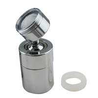 aerator apa dublu - pivotant topaqua sk-ws809-d functie economizor filtrare miez ceramic doua moduri dusbule dimensiune dubla m22 mama  m24 tata debit 45 lmin cromat argintiu imagen 56_0_
0