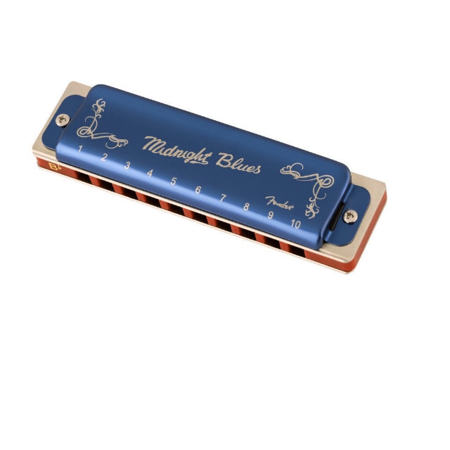 Muzicuta Fender Midnight Blues Harmonica in Bb