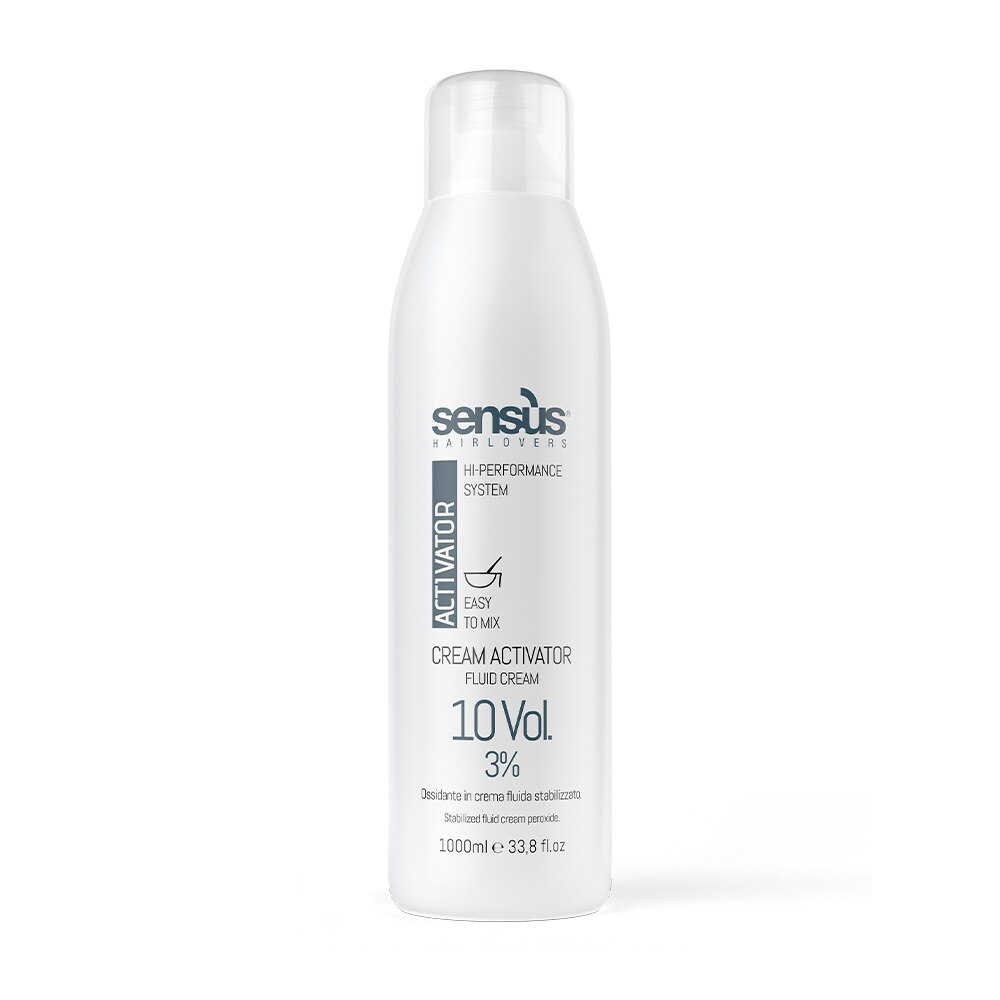 Oxidant crema 3%, 10 Vol, Sensus Hi-Performance System Cream Activator, 1000 ml
