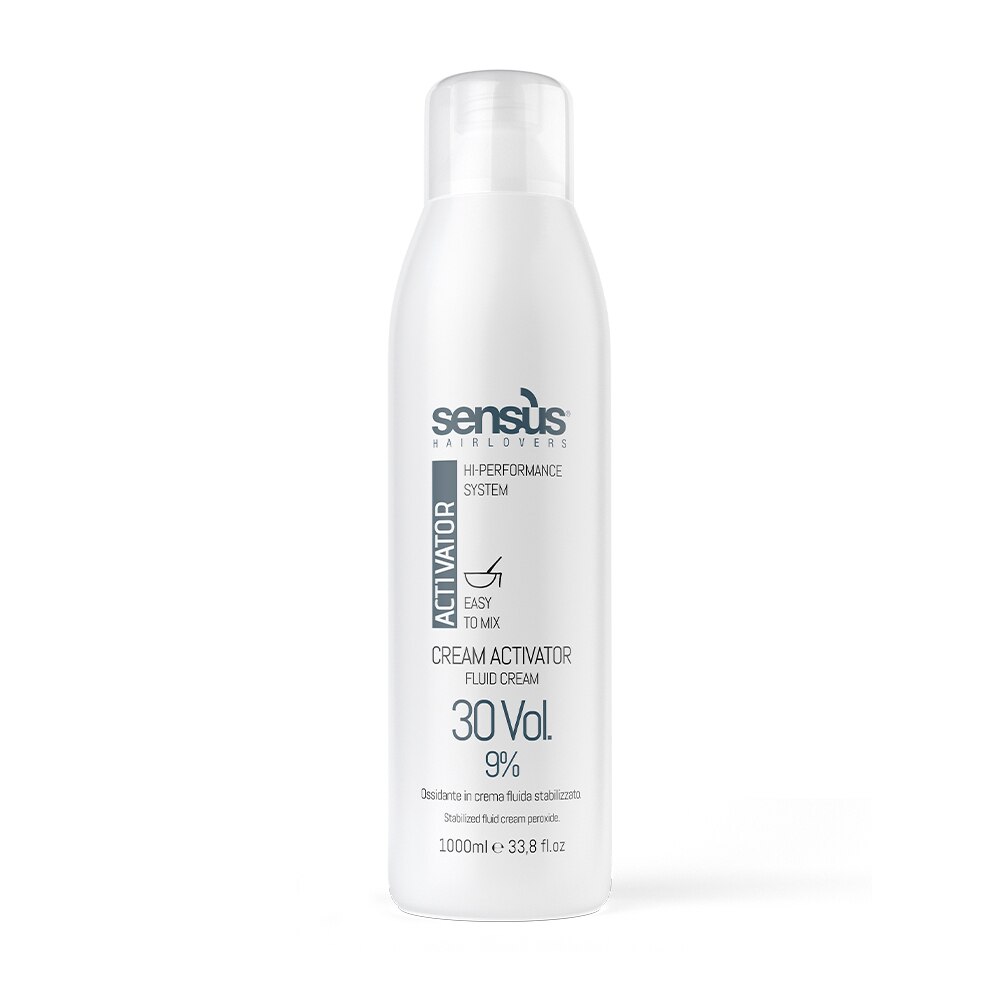 Oxidant crema 9%, 30 Vol, Sensus Hi-Performance System Cream Activator, 1000 ml