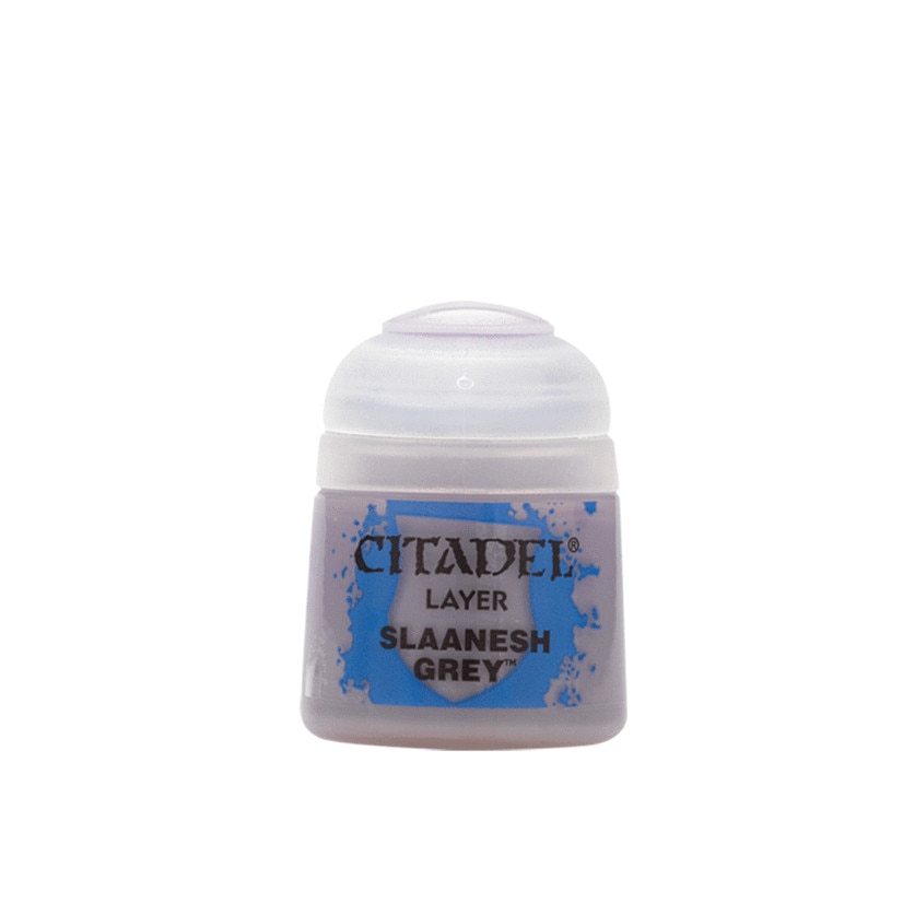 Vopsea pentru Miniaturi, Citadel, Layer Paint Slaanesh Grey, 12ml