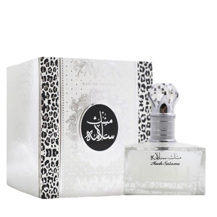 Lattafa Musk Salama parfüm víz, női, 100 ml