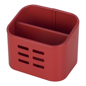 Suport burete de bucatarie finisaj rosu Suport burete de bucatarie finisaj rosu
