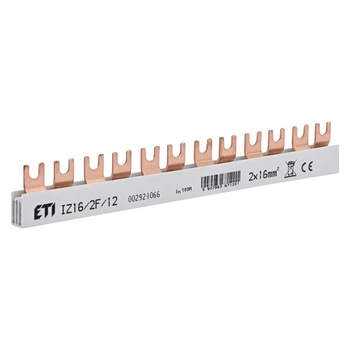 Busbar bipolar 12M 16mmp 100A ETI 002921066 Busbar bipolar 12M 16mmp 100A ETI 002921066