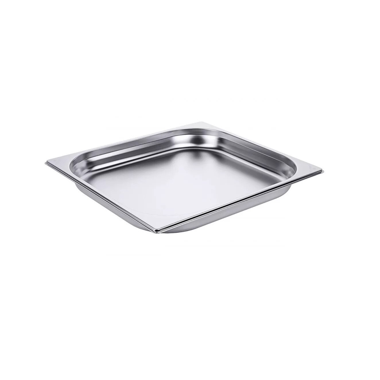 Tava inox GN 2/3-20 mm - 35x32x2 cm