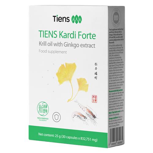 Kardi Ulei de Krill cu Ginkgo, Tiens, 30 capsule