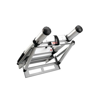 Scara de lucru telescopica cu 9 trepte, Telesteps, 2.45 m, Argintiu Scara de lucru telescopica cu 9 trepte, Telesteps, 2.45 m, Argintiu