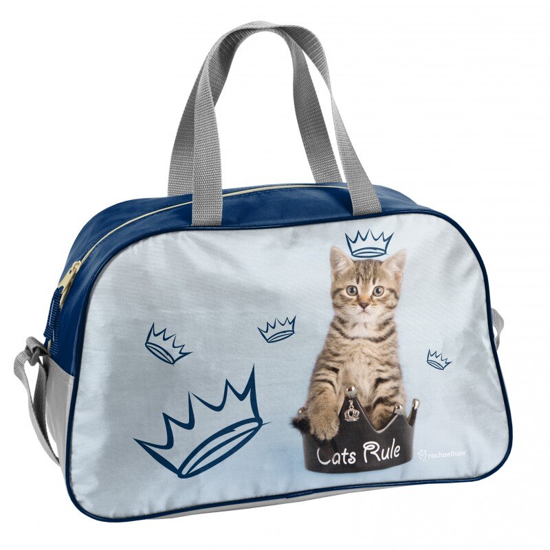 Geanta sport Cats Rules Paso 40x25x13 cm Bleu