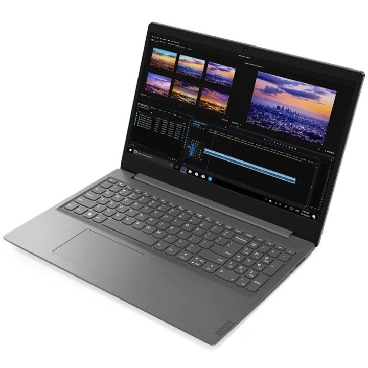 Laptop Lenovo V15-IIL cu procesor Intel Core i3-1005G1 pana la 3.40 GHz, 15.6", 8GB, 512GB SSD, Intel UHD Graphics, Free DOS, Grey