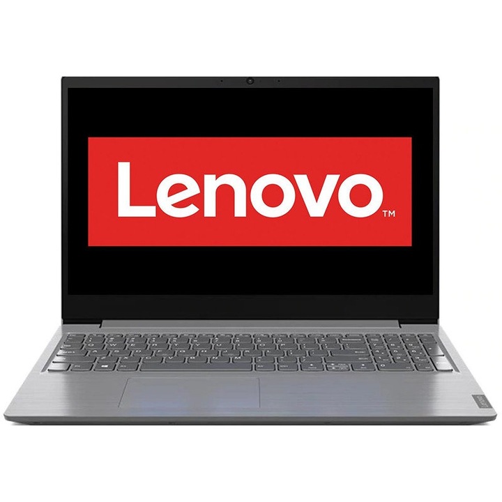 Laptop Lenovo V15-IIL cu procesor Intel Core i3-1005G1 pana la 3.40 GHz, 15.6", Full HD,8GB, 256GB SSD, 1TB HDD, Intel UHD Graphics, Free DOS, Iron Grey