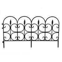 gardulet pentru decorarea gradinii negru 69 x 39 cm plastic set 6 bucati imagen 11_0_
0