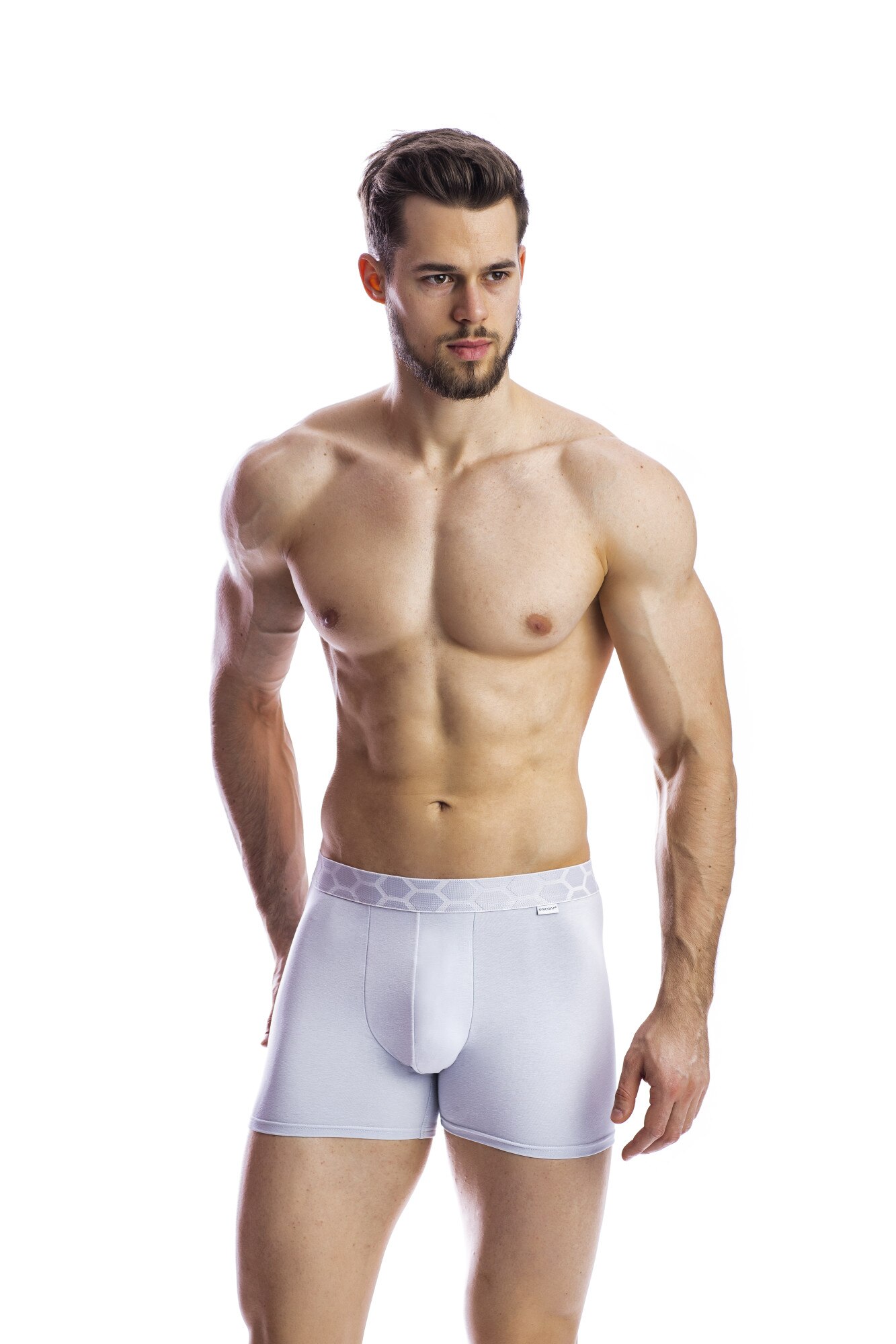 Boxeri pentru barbati din modal BBM62R, Gri, L