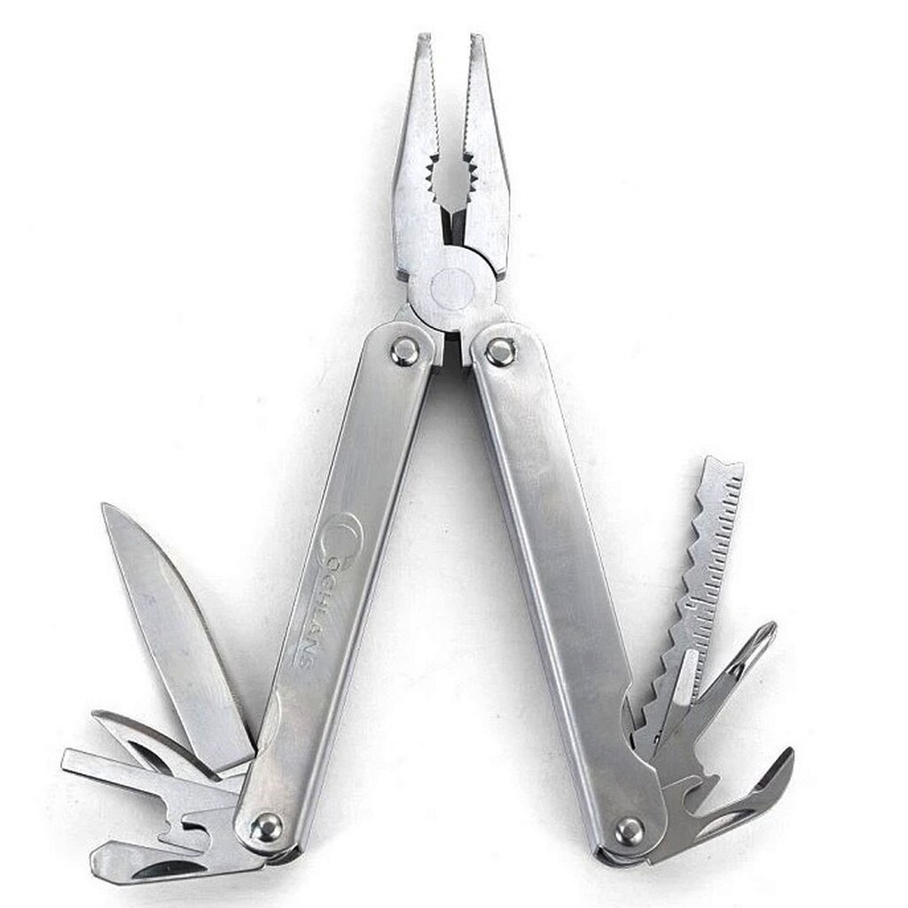 Multifunctional Coghlan's 9690 cu 14 functii, din inox, cu husa nylon neagra cu inchidere