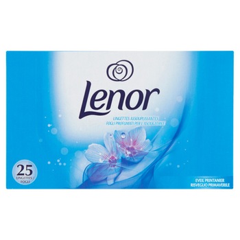 Servetele Parfumate Pentru Masina de Uscat Rufe Lenor, 25 buc Servetele Parfumate Pentru Masina de Uscat Rufe Lenor, 25 buc