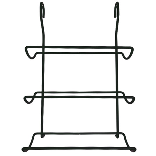 Suport pentru 3 sticle, negru