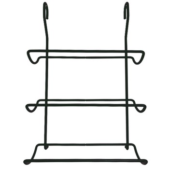 Suport pentru 3 sticle, negru Suport pentru 3 sticle, negru