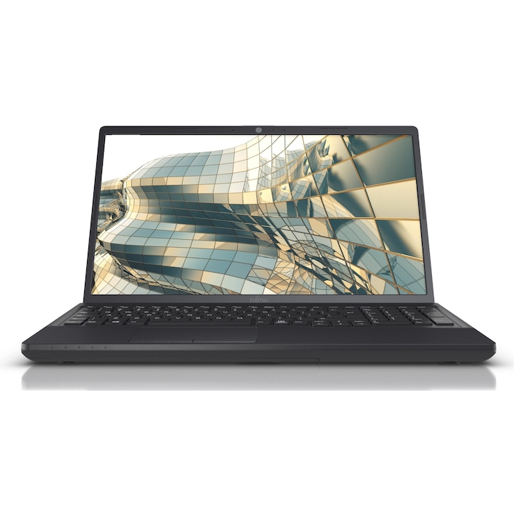 Лаптоп Fujitsu Lifebook A3510 - с кирилизирана клавиатура и 3 години гаранция с Intel Core i5-1035G1 (1.0/3.6 GHz, 6M), 16 GB, 256GB M.2 NVMe SSD, Intel UHD Graphics, Без OS, Черен