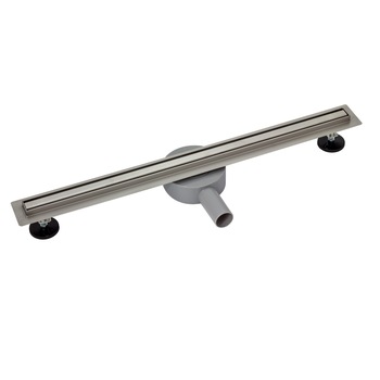 Rigola dus inox slim, scurgere rotativa laterala, 700 mm Rigola dus inox slim, scurgere rotativa laterala, 700 mm