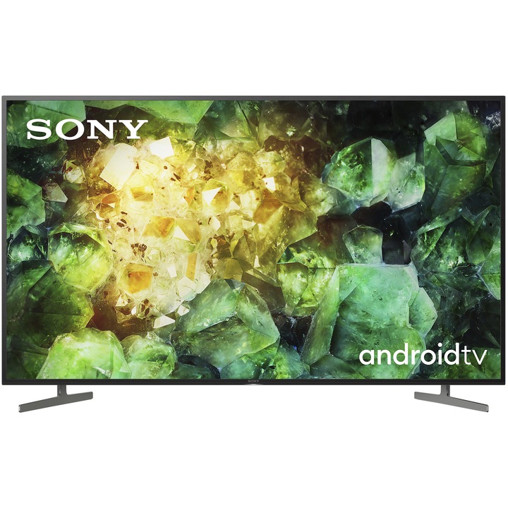 Televizor Sony 55XH8196, 138.8 cm, Smart Android, 4K Ultra HD, LED, Clasa G
