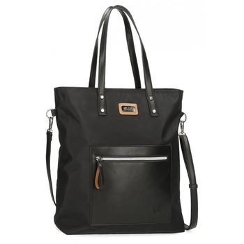 Geanta shopping neagra El Potro Chic Geanta shopping neagra El Potro Chic