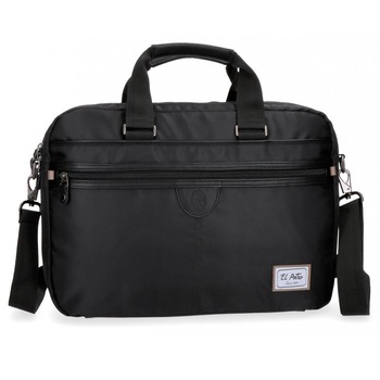 Geanta de umar adaptabila cu comp laptop 41 cm neagra El Potro Pipe Geanta de umar adaptabila cu comp laptop 41 cm neagra El Potro Pipe