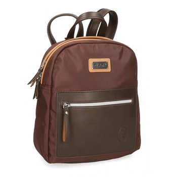 Rucsac casual maro El Potro Chic Rucsac casual maro El Potro Chic