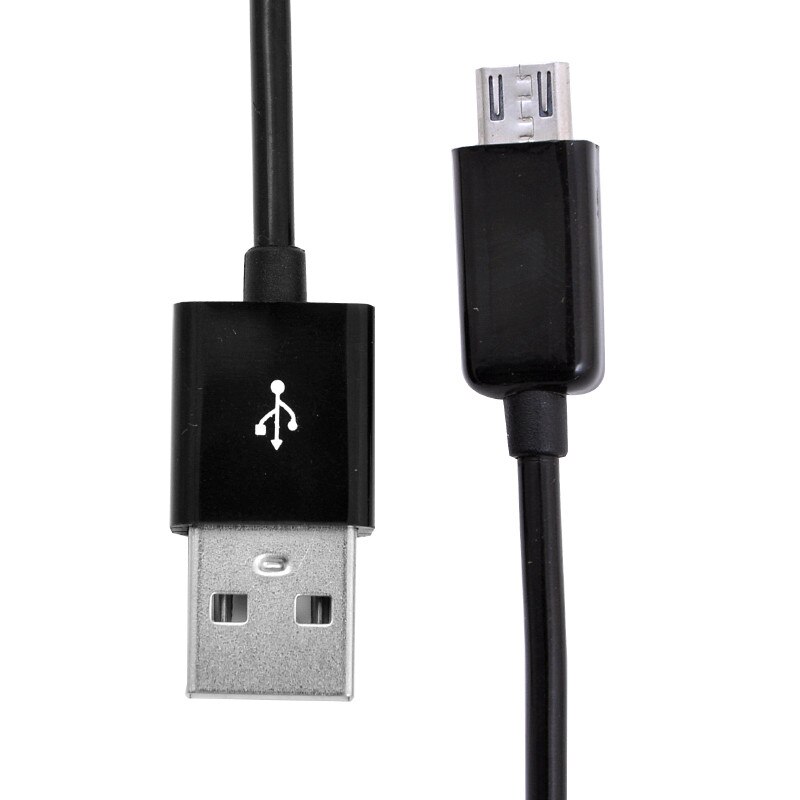 Cablu de date/incarcare MicroUSB Procell, Negru