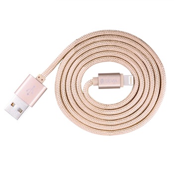 Cablu de date/incarcare Lightning Devia MFI, Rose Cablu de date/incarcare Lightning Devia MFI, Rose
