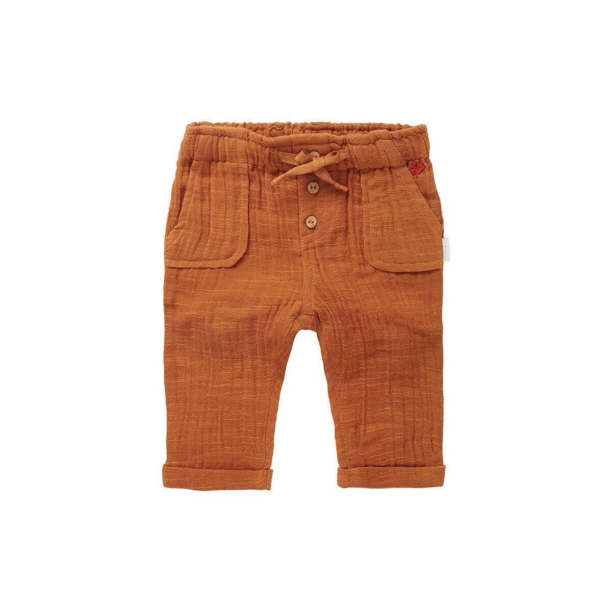 Pantaloni bebe, Noppies, cu buzunare, Spennymoore, maro