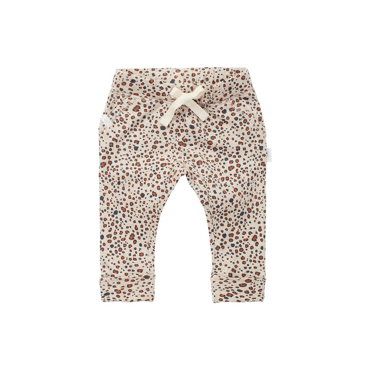 Pantaloni bebe, Noppies, bumbac organic, Sevenoaks, bej