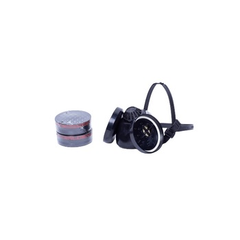 Semimasca de protectie , Newtec Europa S II cu 2 filtre de vapori organici, Negru Semimasca de protectie , Newtec Europa S II cu 2 filtre de vapori organici, Negru