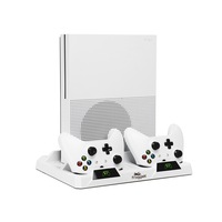 set stand de incarcare froggiex x-cooling charging pentru xbox one 2 x acumulatori alb imagen 15_0_
0