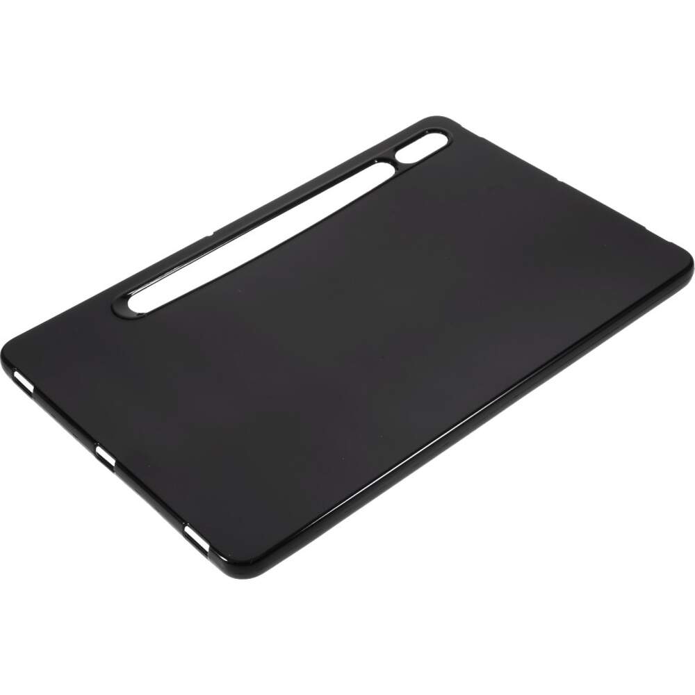 Husa de protectie din TPU pentru tableta Samsung Galaxy Tab S7 Plus (T970) 12.4 inch, flexibila, Negru, BBL2132