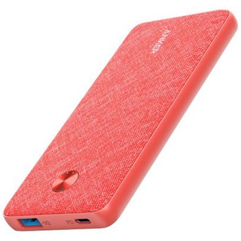 Acumulator extern Anker PowerCore III sense slim, USB-C, 10000 mAh, red Acumulator extern Anker PowerCore III sense slim, USB-C, 10000 mAh, red
