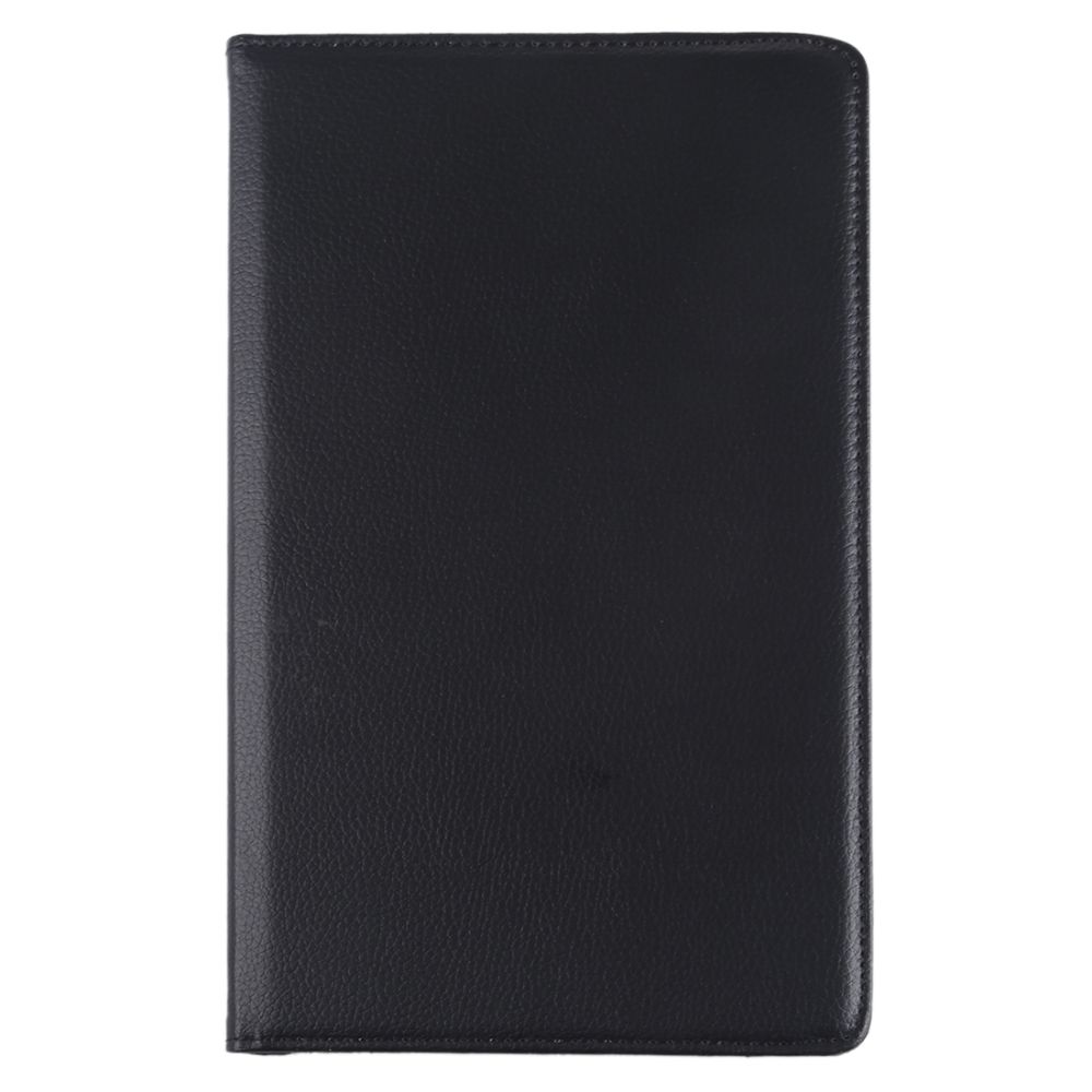 Husa Lemontti Litchi Flip Leather Case compatibila cu Tableta Samsung Galaxy Tab A 2019 10.1 inch, Black