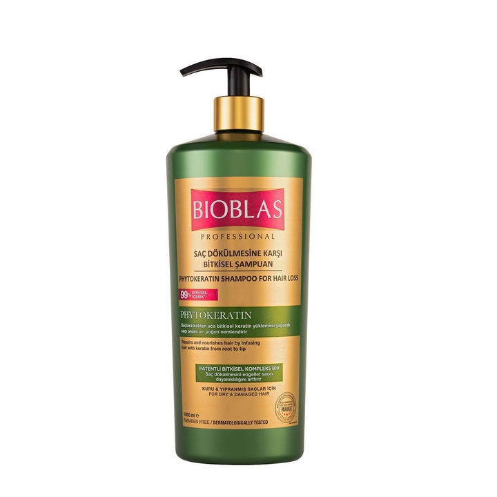 Sampon profesional anticadere Bioblas Phytokeratin 1L