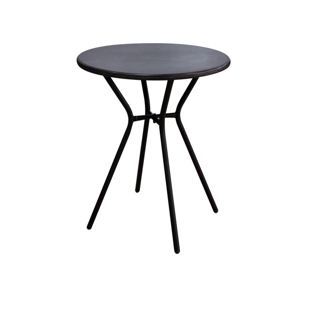 Masa rotunda bistro Raki Campman 60x70cm cafea