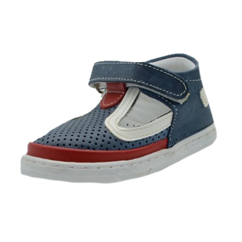 Sandale ortopedice din piele pentru baieti Small Foot SML-3B, Multicolor